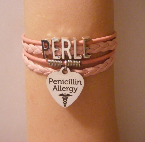 allergic reaction bracelet