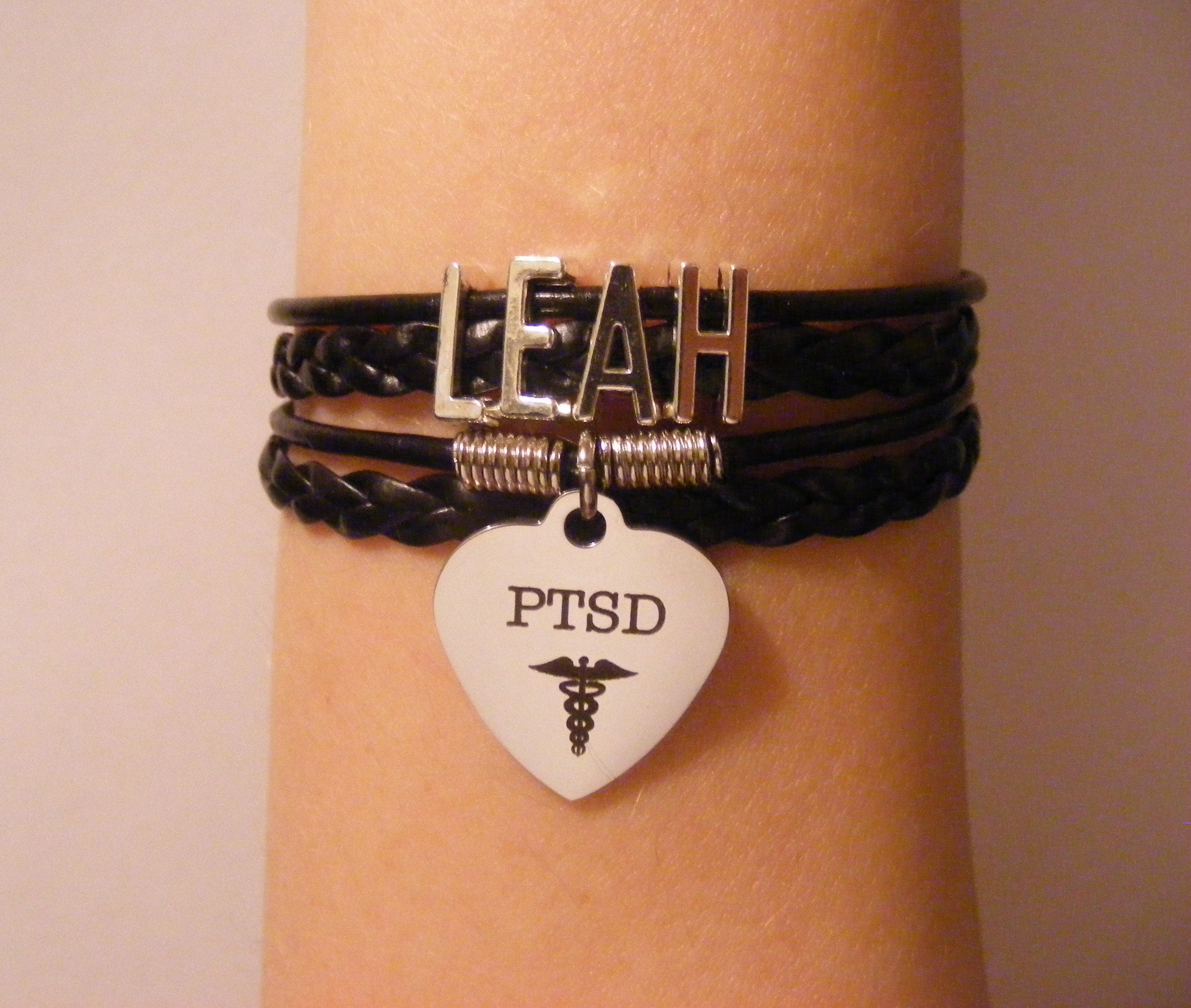 PTSD bracelet PTSD jewelry medical bracelet medical Etsy