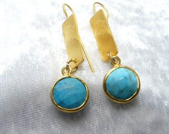 Turquoise earrings