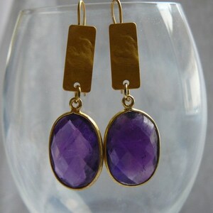 Amethyst earrings image 2