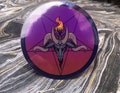 Holographic Baphomet sticker