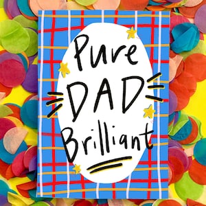 Puro DAD Brillante! Biglietto di auguri per la festa del papà
