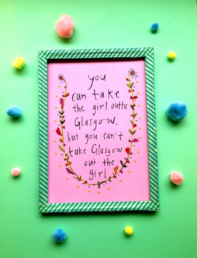 You Can Take the Girl Outta Glasgow but You Can't Take Etsy