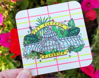 Let Glasgow Flourish Coaster