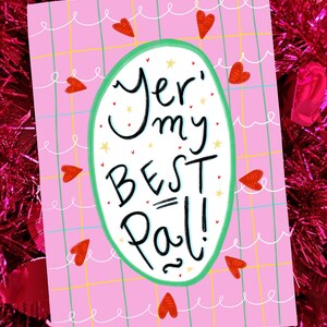 Je bent mijn BESTE vriend! Schotse Valentijnsdag/liefdeskaart