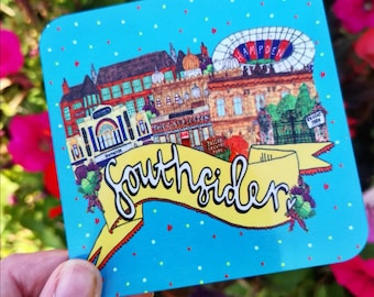 Glasgow &#39;Southsider&#39; Coaster