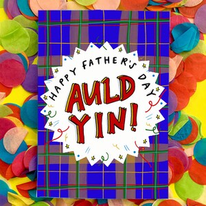 Buona festa del papà AULD YIN! Biglietto di auguri