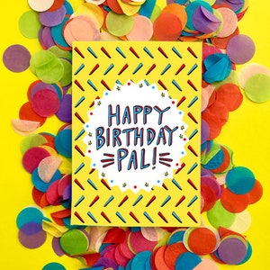 Gefeliciteerd vriend! Schotse Slang Groeten Kaart