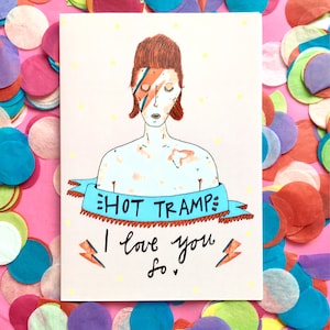Hot Tramp, I Love You So Valentines Groeten Kaart
