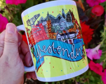 Glasgow 'Westender' Mug