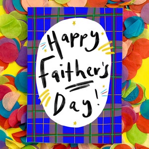 Buona giornata di Faither! Biglietto di auguri di Scot