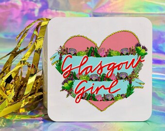 Glasgow Girl Coaster