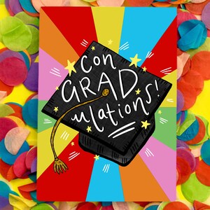 FÉLICITATIONS ! Carte de félicitations pour l'obtention du diplôme