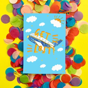 Ottenere CARTA d'auguri PERDiCA, Cheeky Fun Leaving o Bon Voyage Card