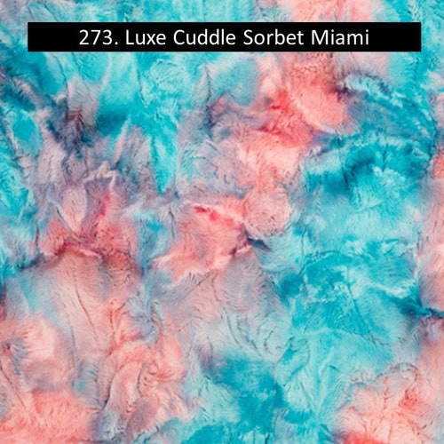 Pastel Tiedye Minky Fabric Shannon Cuddle Minky Pastel Etsy