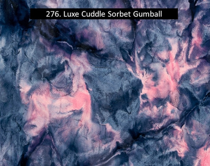 MINKY PLUSH Bright Rainbow Groovy Tie Dye Swirls From Timeless Treasures Minky Soft Snuggle