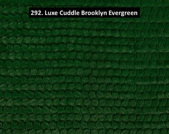 Evergreen Frost Minky Fabric By The Yard Minky By The Yard Shannon Luxe Cuddle Frost Evergreen Green Plush Texture