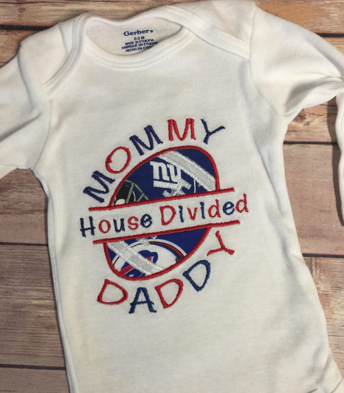 House Divided NFL Shirt Personalized TShirt House Divided Etsy