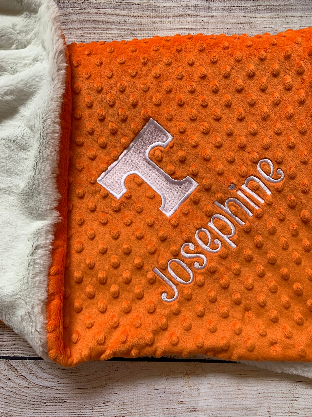 Licensed University of Tennessee Blanket Tennessee Nursery Home Décor