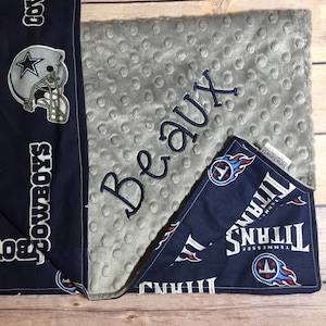 Luxuriously Soft Custom House Divided Blankets for Baby Gifts, Wedding Presents, Christmas, Birthdays & More - Personalize with Names -