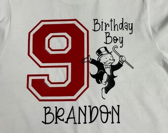 Custom Personalized Birthday Shirt For Any Age