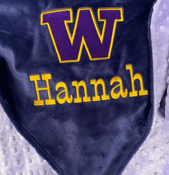 Washington huskies online blanket
