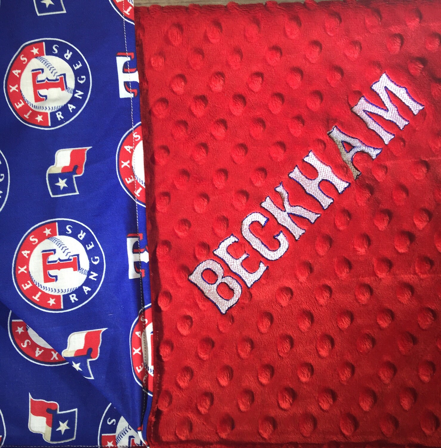 Baseball Blanket Texas Rangers Blanket MLB Baby Blanket MLB Etsy