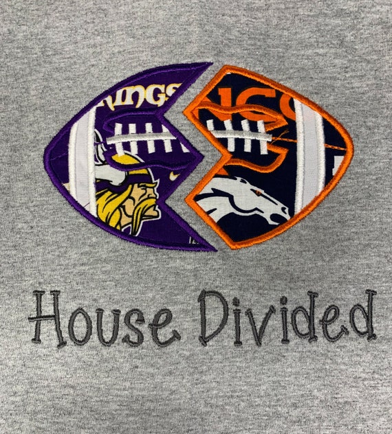 House Divided College Football Apparel Personalized With Team