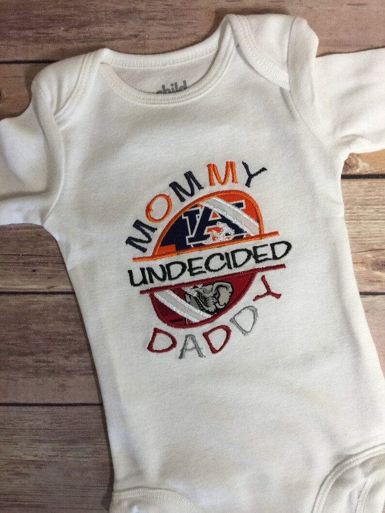 House Divided Onesie College Baby Reveal Personalized TShirt Etsy