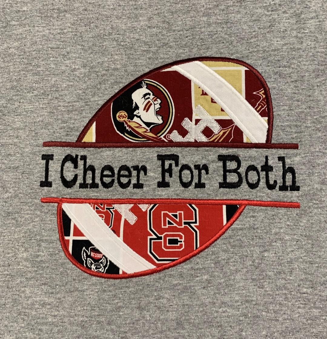 House Divided College Tee Split Football Design I Cheer for Etsy