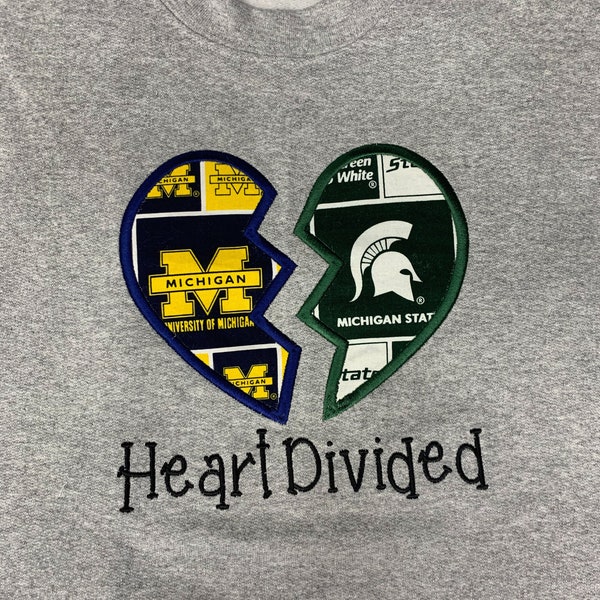 Custom House Divided Tee, Sweatshirt, Hoodie or Jersey for Infants to 4XL Broken Heart Design