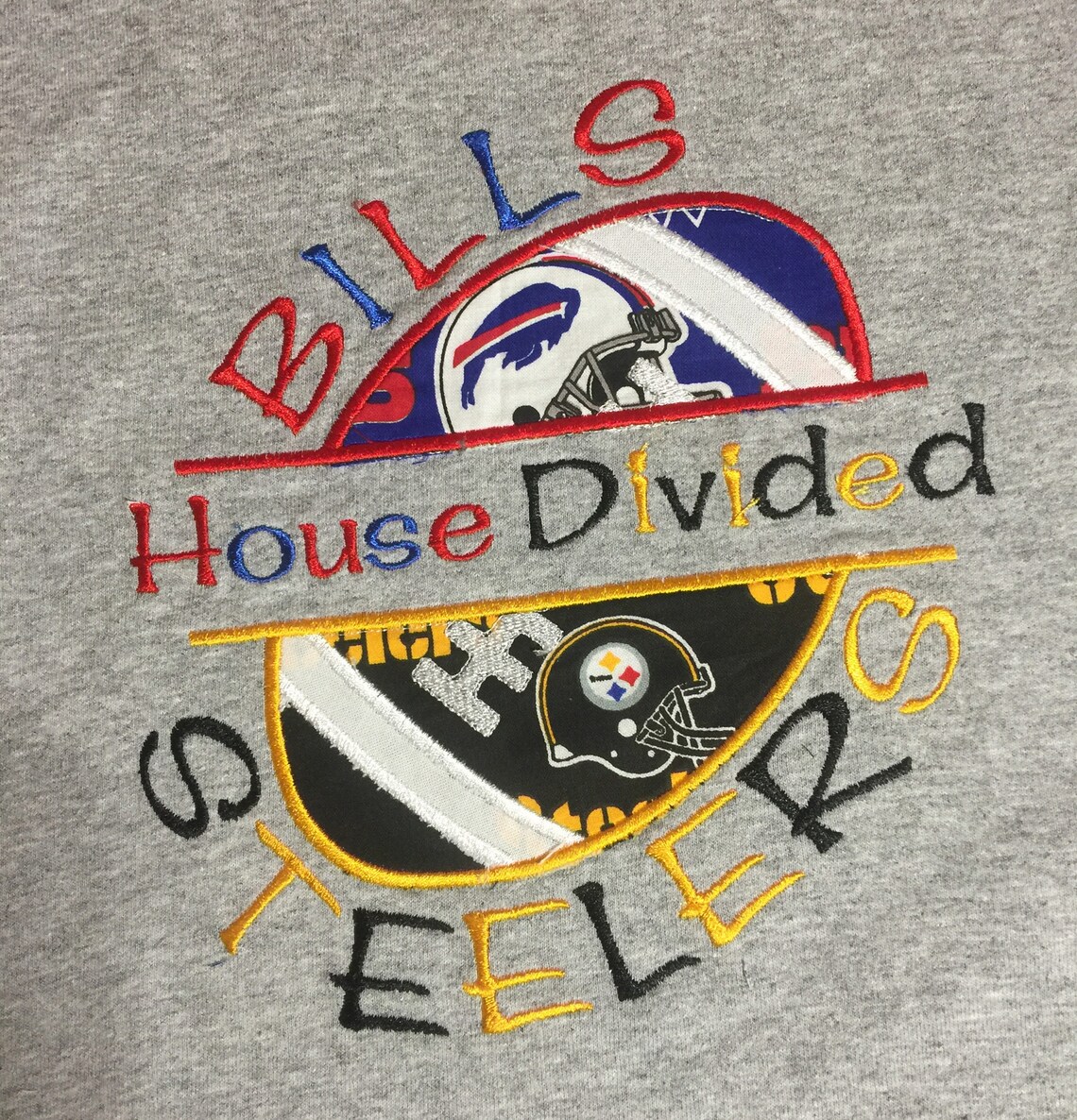 House Divided NFL Shirt Personalized TShirt Child or Adult Etsy
