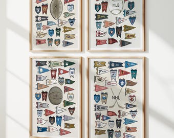 Sports Poster Bundle (Physical Prints)