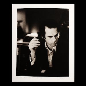 NICK CAVE London 2003, Limited Edition Print, Signed by the