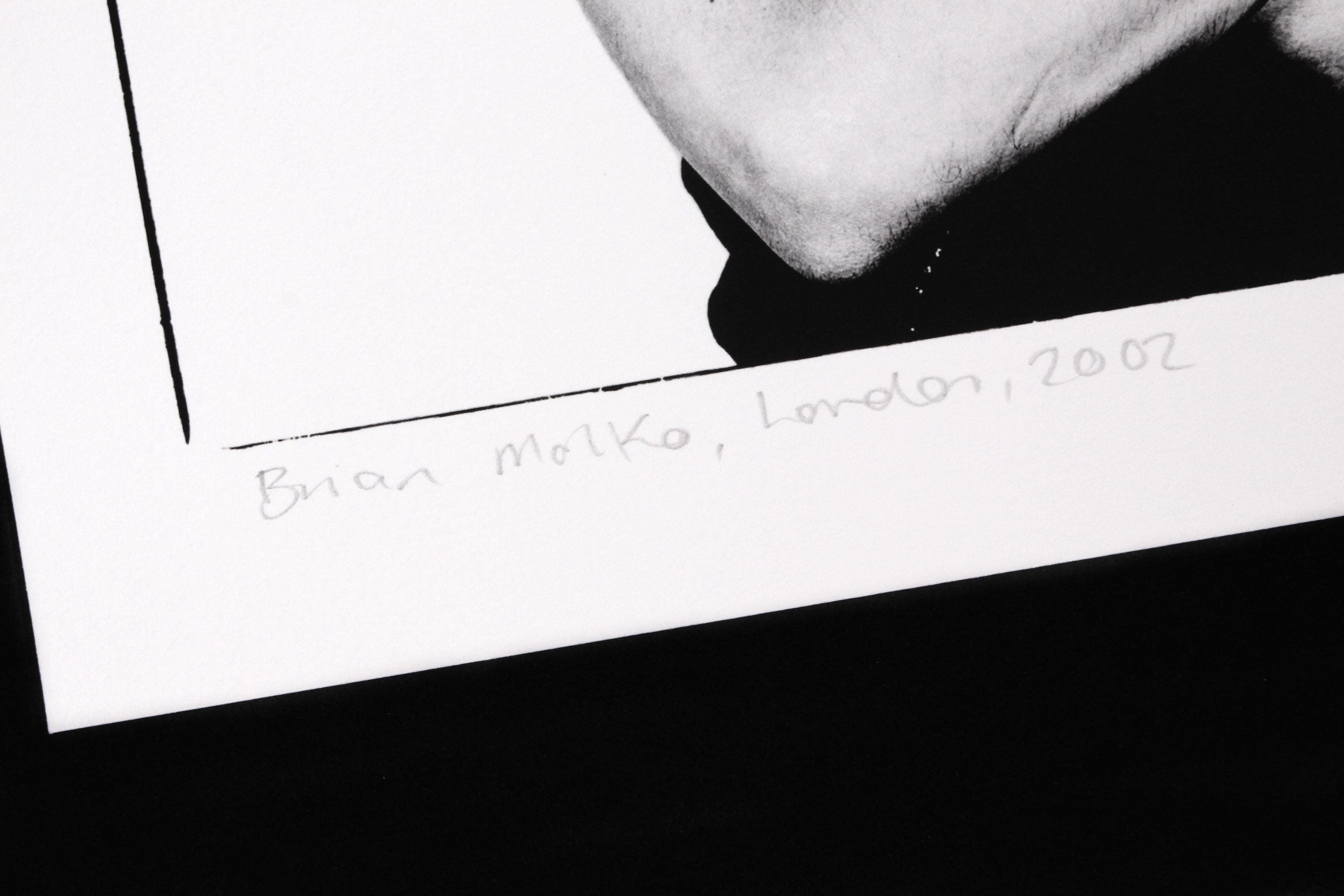 BRIAN MOLKO of PLACEBO London 2002, Limited Edition Print, Signed