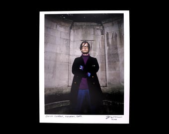JARVIS COCKER of PULP London 2001, limited edition print, signed by the photographer Jamie Beeden.