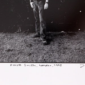 ELLIOTT SMITH 'St Luke's' Old Street London 1998, limited edition print, signed by the photographer Jamie Beeden image 4