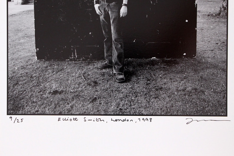 ELLIOTT SMITH 'St Luke's' Old Street London 1998, limited edition print, signed by the photographer Jamie Beeden image 4