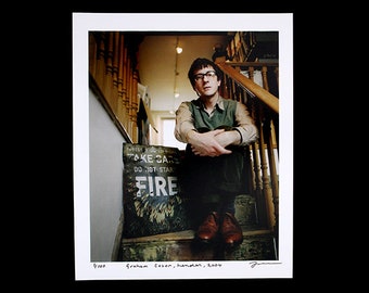 Graham Coxon, London, 2001, limited edition print limited edition photo print, signed by the artist, collectable photo, Jamie Beeden.