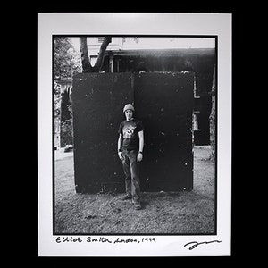 ELLIOTT SMITH 'St Luke's' Old Street London 1998, limited edition print, signed by the photographer Jamie Beeden