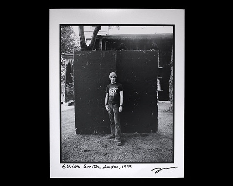 ELLIOTT SMITH 'St Luke's' Old Street London 1998, limited edition print, signed by the photographer Jamie Beeden image 1