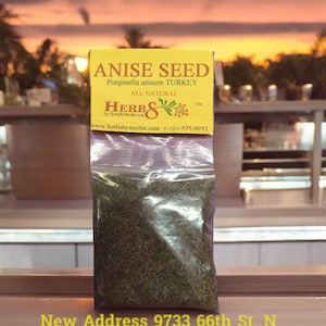 Anise Seed   (Pimpinella anisum) Selected Whole Seed Hand Packed