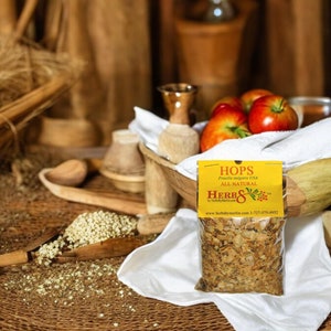 Hops   -    (Humulus lupulus ) Specially Selected Hand Packed