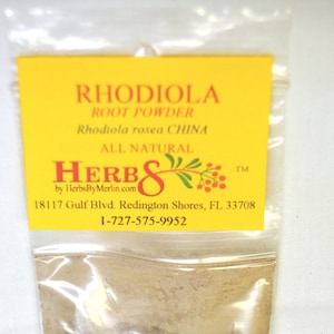Rhodiola Root Powder      Latin name: Rhodiola rosea