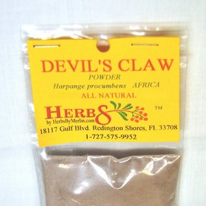 Devil&#39;s Claw Powder  -     (Harpange procumbens)