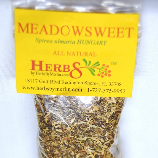 Meadowsweet  -  2.4 ounces.  (Spirea ulmaria).