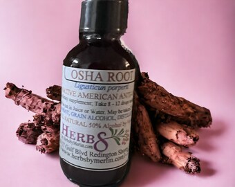 Osha Root properties Tincture