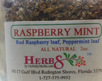 Raspberry Mint Tea