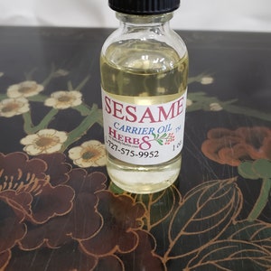 Sesame Carrier Oil - 2 sizes to choose from
