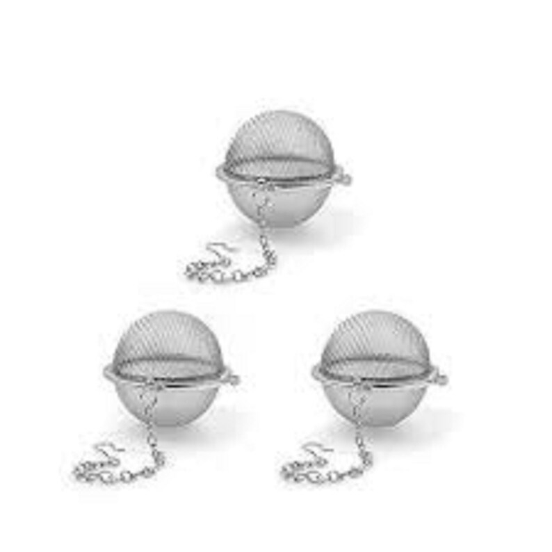 2 Stainless Tea Balls quantity 2 Etsy